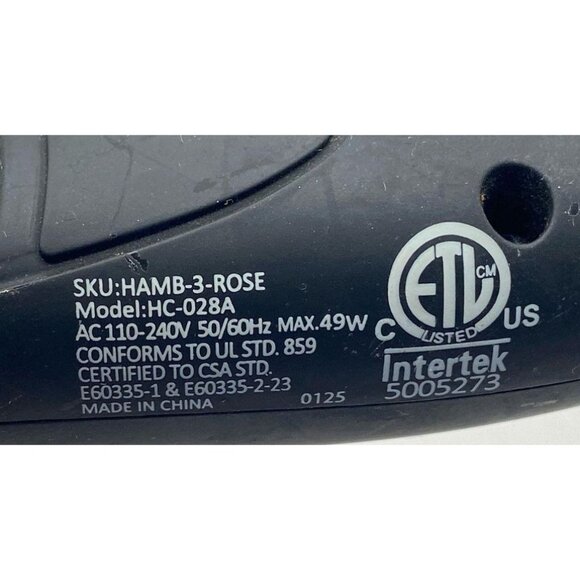 FoxyBae Wanderlux 32mm Curling Wand Rose Gold Interchangeable Set - Picture 4 of 4